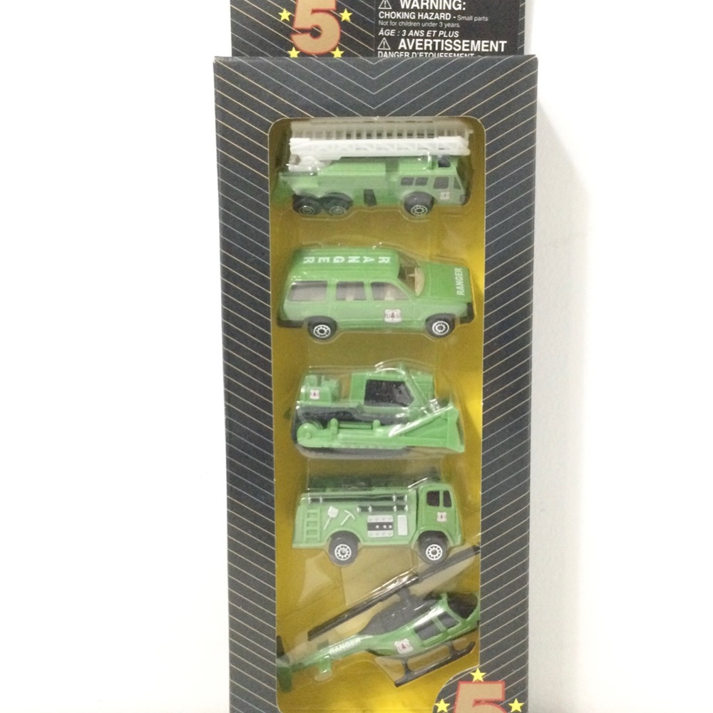 Collectible Maisto Special Edition 2021 Forest Service Die Cast 5-Pack BNIP